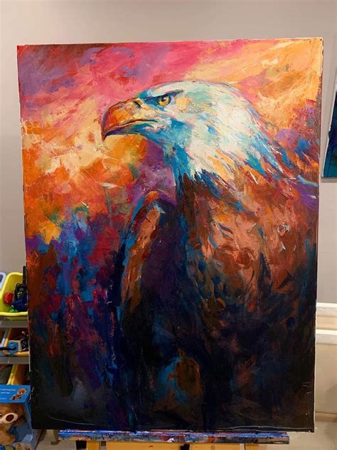 Eagle Painting Skull Painting Birds Painting Painting And Drawing