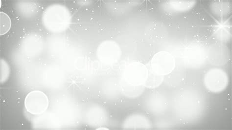 White Bokeh Lights Particles And Stars Loop Royalty Free Video And
