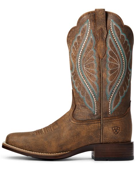Ariat Womens Primetime Tack Western Boots Wide Square Toe Boot Barn