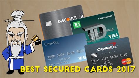 What Is The Best Secured Credit Card 2017 Youtube