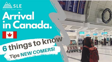 Arrival In Canada International Students In Canada Six 6 Things To