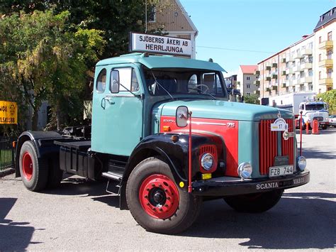 Scania Vabis L75 Transport In Europe Road Transport Vintage Trucks