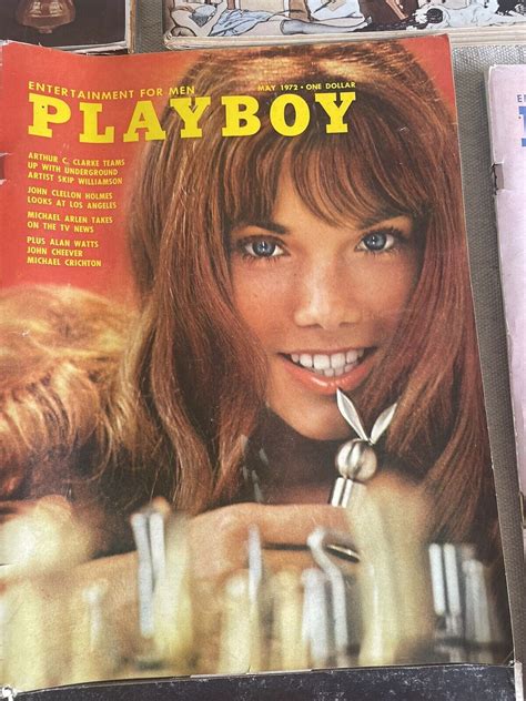 Playboy Magazines 1972 Set Lot Of 8 Issues W All Centerfolds Vintage