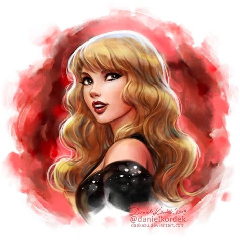 Taylor Swift By Daekazu On Deviantart In 2020 Taylor Swift Drawing
