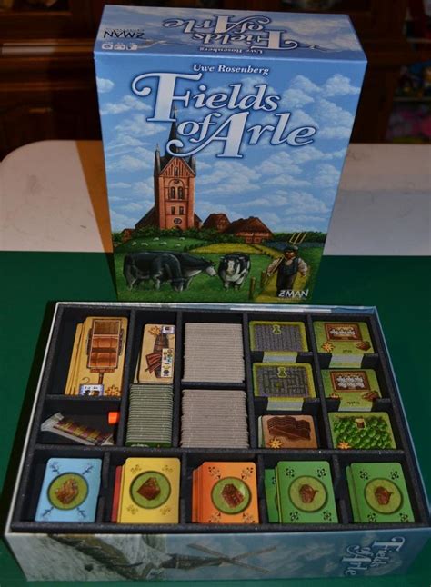 Top Shelf Gamer Fields Of Arle Foamcore Insert Pre Assembled