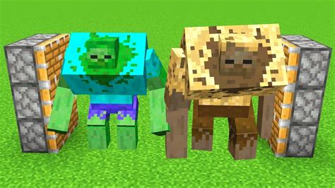 Mutant Zombie New Mutant Husk Minecraft Youtube