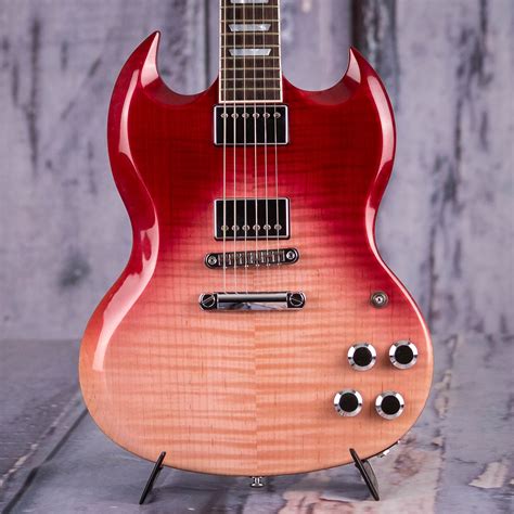 Used 2018 Gibson Usa Sg Hp Hot Pink Fade For Sale Replay Guitar