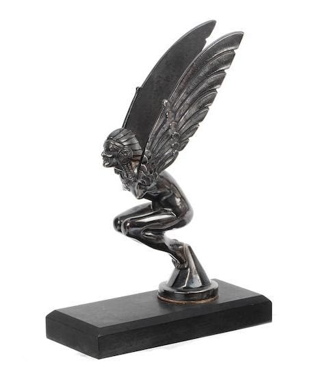 Bonhams Cars A Fine Winged Egyptian Mascot By M Bonnot French 1920s
