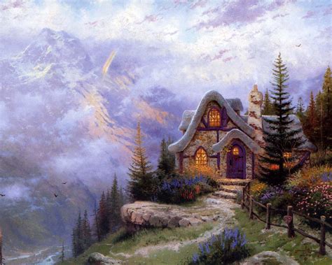Cottage View Wallpapers Wallpaper Cave
