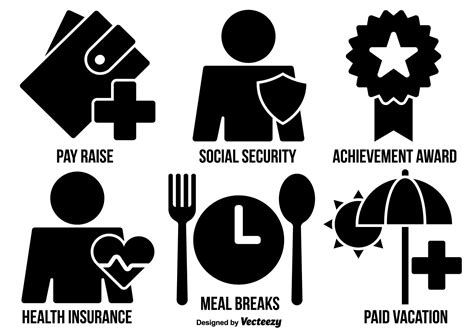 Employee benefits icon concept on white background. Vector Employee Benefits Icons Flat Style - Download Free ...