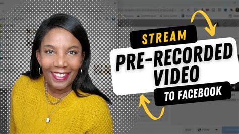 How To Stream Pre Recorded Video On Facebook Live 2022 Youtube