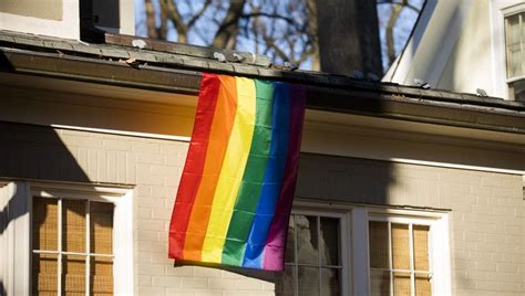Pences Dc Neighbors Welcome Him With Gay Pride Flags