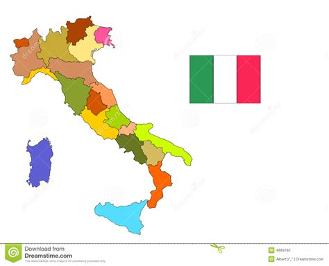 Elle n'est pas confinée mais tourne au ralenti. L'Italie, couleur illustration de vecteur. Illustration du ...