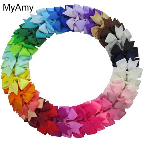 It's for photos and for appeasing parents—these things baby bow and headband styles run the gamut, from cute and casual options to ones that are fit for royalty (really!). MyAmy 40pcs/lot 3'' Baby Girl Grosgrain Ribbon Boutique ...