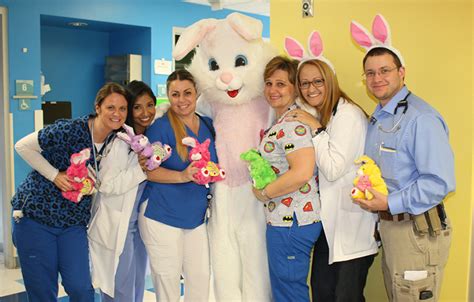 The Easter Bunny Visits Palms West Hospital Town Crier Newspaper