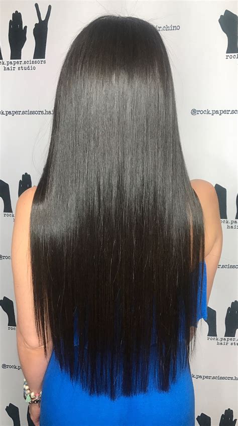 Brazillian Blow Out Blowout Hair Model Hair Long Silky Hair