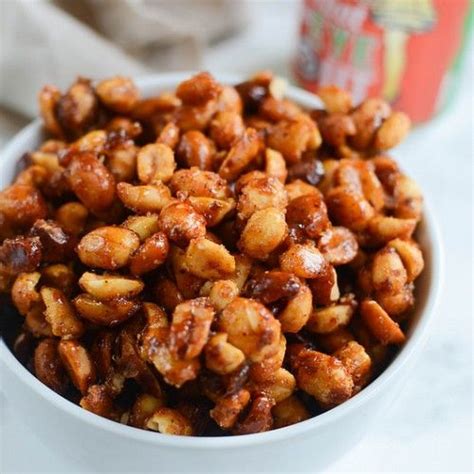 Slow Cooker Sweet And Spicy Peanuts Easy And Delicious Party Snack