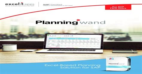 Excel Based Planning Solution For Sap Excel4appscollateralexcel4apps