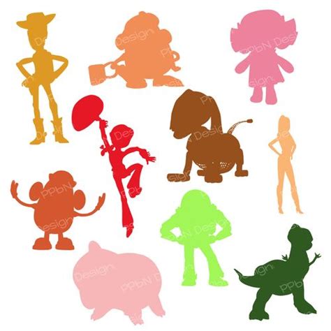 Download Toy Story shapes SVG files and clipart images | Toy story ...