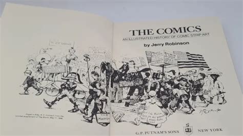The Comics An Illustrated History Of Comic Strip Art By Jerry Robinson Hardcover Picclick