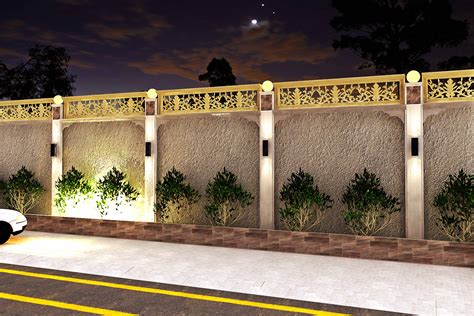 Boundary Wall Design By Israr Ahmed At