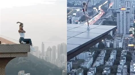 Russian Daredevil Couple Scales Multiple Buildings In Hong Kong And China Dimsum Daily