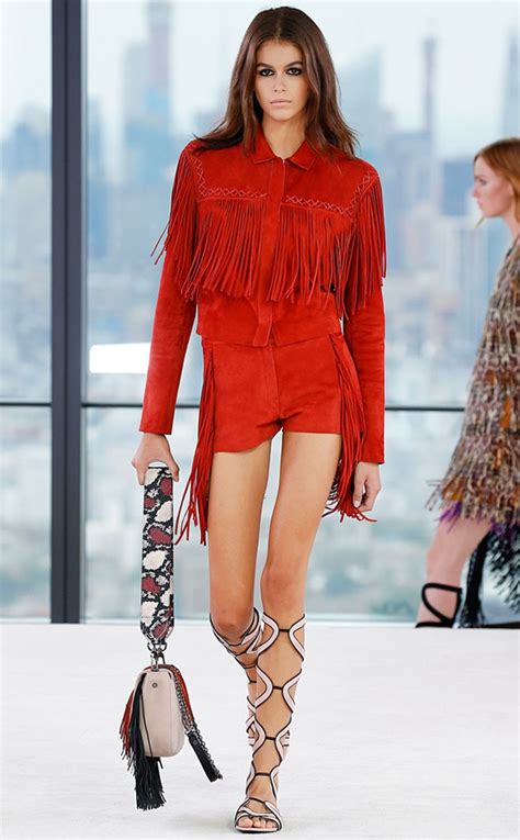 Western Wonders From Kaia Gerbers Best Looks From Fashion Month Spring