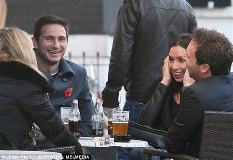 Christine Bleakley And Frank Lampard Enjoy Double Date Lunch Daily Mail Online