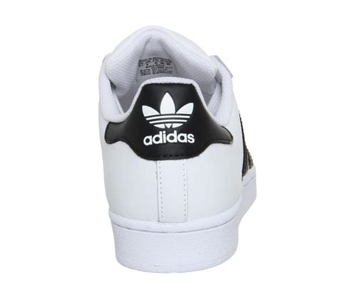 Adidas Superstar 1 White Black Foundation Unisex Sports