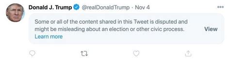 Twitter Has Labeled 38 Of Trump’s Tweets Since Tuesday The New York Times