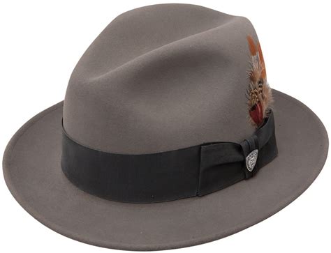Dayton Fur Felt Fedora By Dobbs Hats For Men Mens Dress Hats