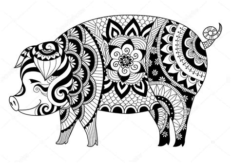 Related Image Pig Art Pig Images Adult Coloring Pages