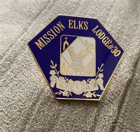 Mission Elks Lodge Lapel Pin Ebay