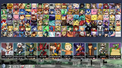 Super Smash Bros For Pc All Characters By Debut By Connorrentz On