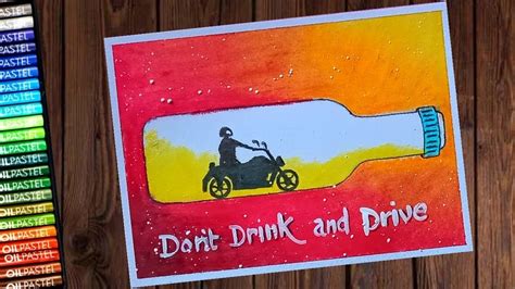 Road Safety Poster Safety Posters Drawing Competition Dont Drink And