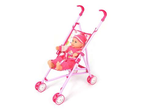 Brand New Fun Toddler Kid Connection Baby Doll Stroller Play Set Ebay