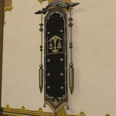 Immortal Flames Banner Ffxiv Housing Wall Mounted