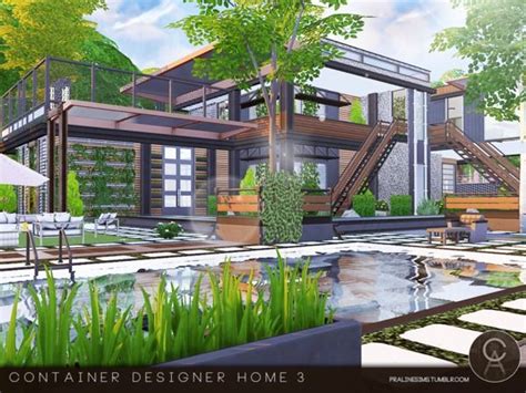 Sims 4 Ccs The Best Creations By Pralinesims Sims 4 House Building