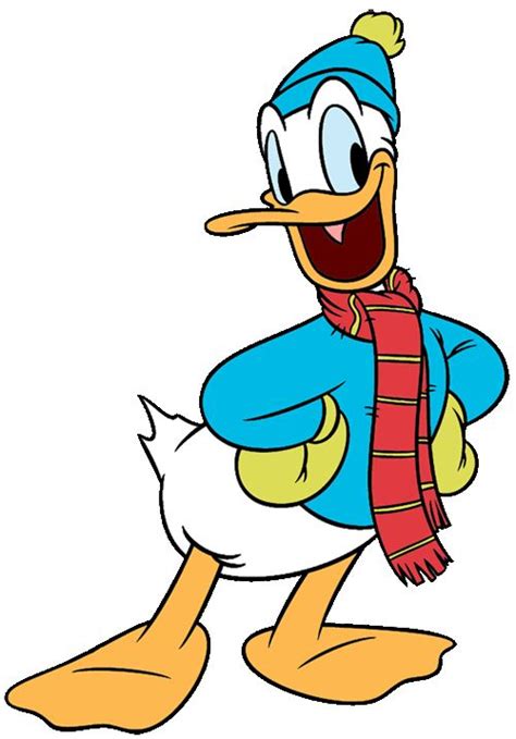 Donald Duck Christmas Clipart Free
