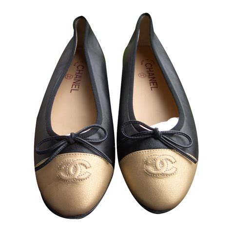 Check spelling or type a new query. Ballerines Chanel ballerines Cuir Noir ref.36895 - Joli Closet