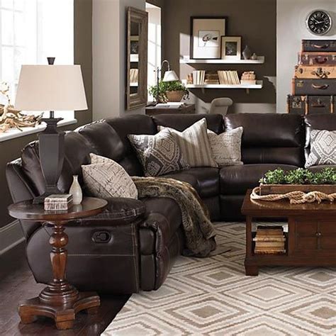 beautiful leather couch decorating ideas  living room sala de