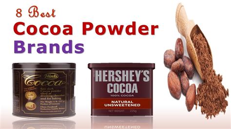 Cocoa is both a powder crushed from the beans of the tropical american cacao tree, and the hot drink made from it. 8 Best Cocoa Powder Brands | Unsweetened Cocoa Powder ...