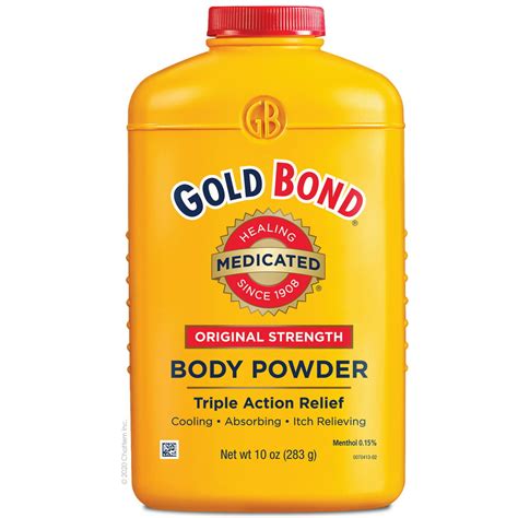 Gold Bond Medicated Original Strength Body Powder 10 Oz