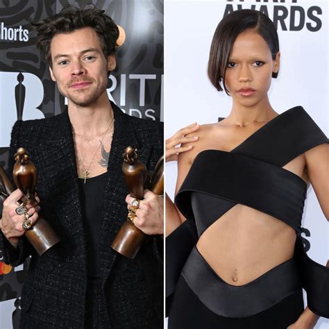 Harry Styles Rumored Girlfriend Taylor Russell Spotted At His Final ‘love On Tour Show