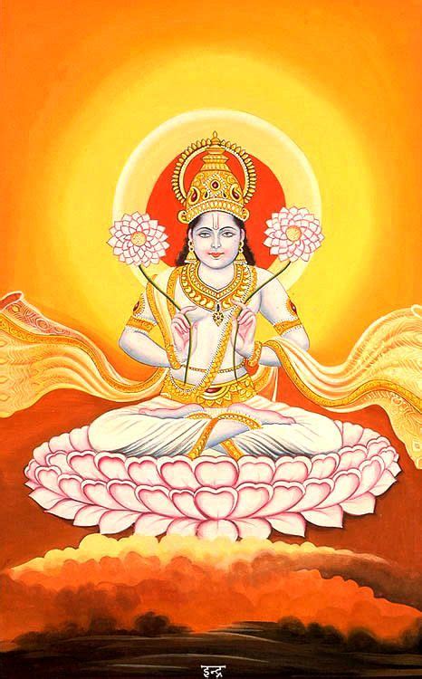 The Twelve Sun Gods 12 Adityas And Their Associates God Art Indian