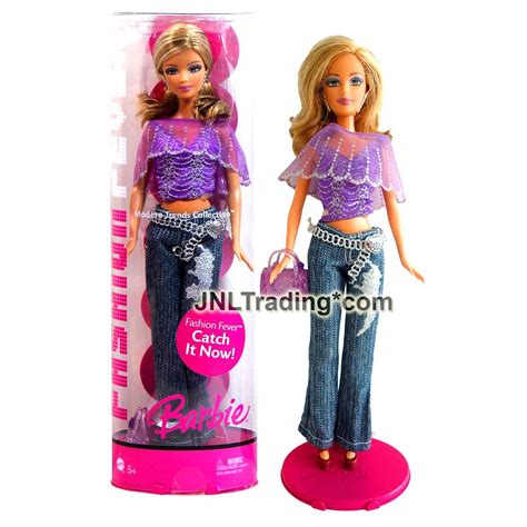 year 2006 barbie fashion fever modern trends caucasian doll k9809 in lace tops ebay