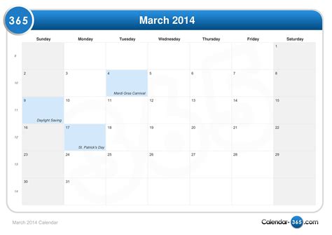 Pics Photos March 2014 Calendar