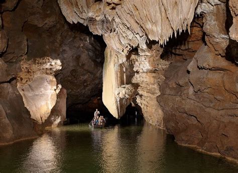 Gouffre De Padirac Underground Cave In The Dordogne France South Of