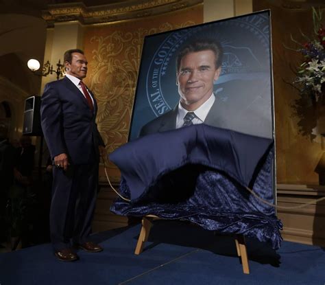 Maria Shriver Erased From Arnold Schwarzenegger Portrait At Capitol W