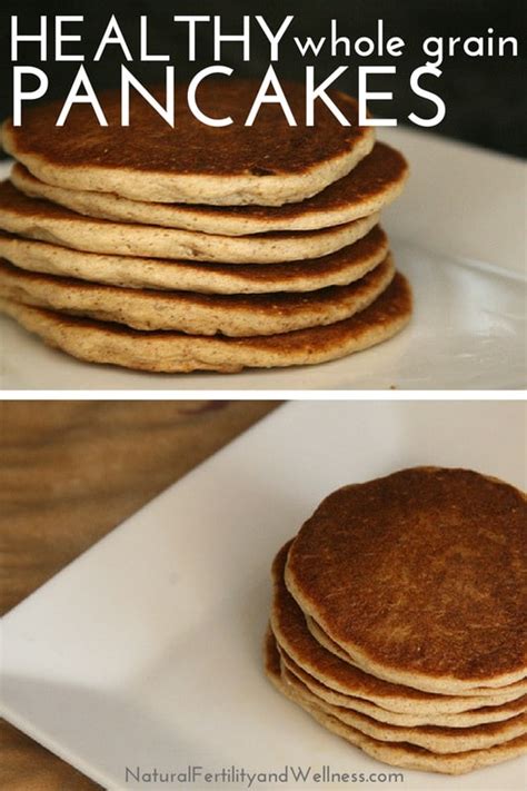 Whole Grain Pancakes No Grain Mill Needed And Includes